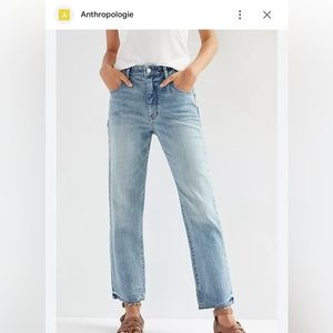 Anthropologie Pilcro The Vintage Straight Jeans in Wuthering Wash size 26